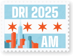 DRI 2025 AM Downtown Chicago stamp