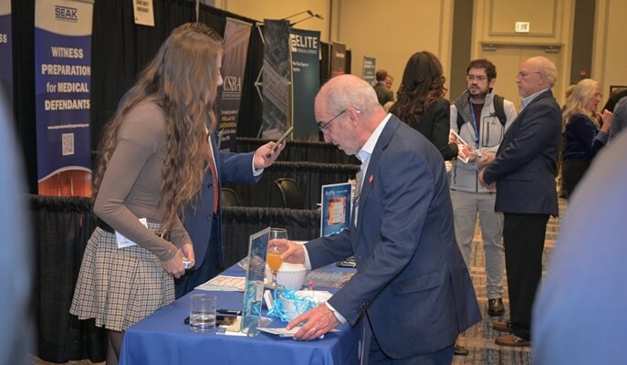 Networking at DRI's Annual Meeting Exhibit Hall
