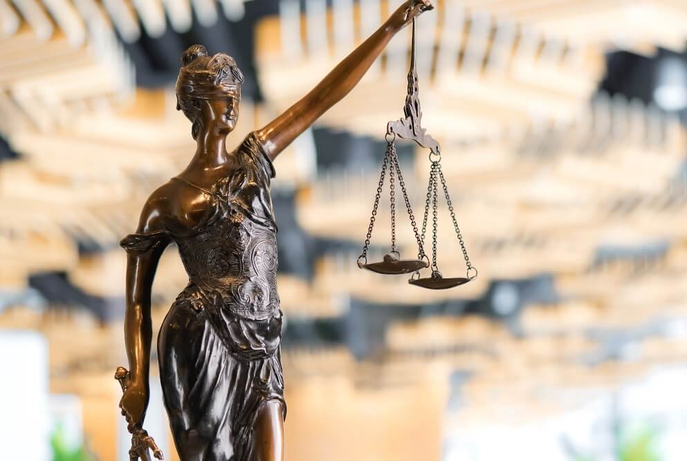 Lady Justice statue