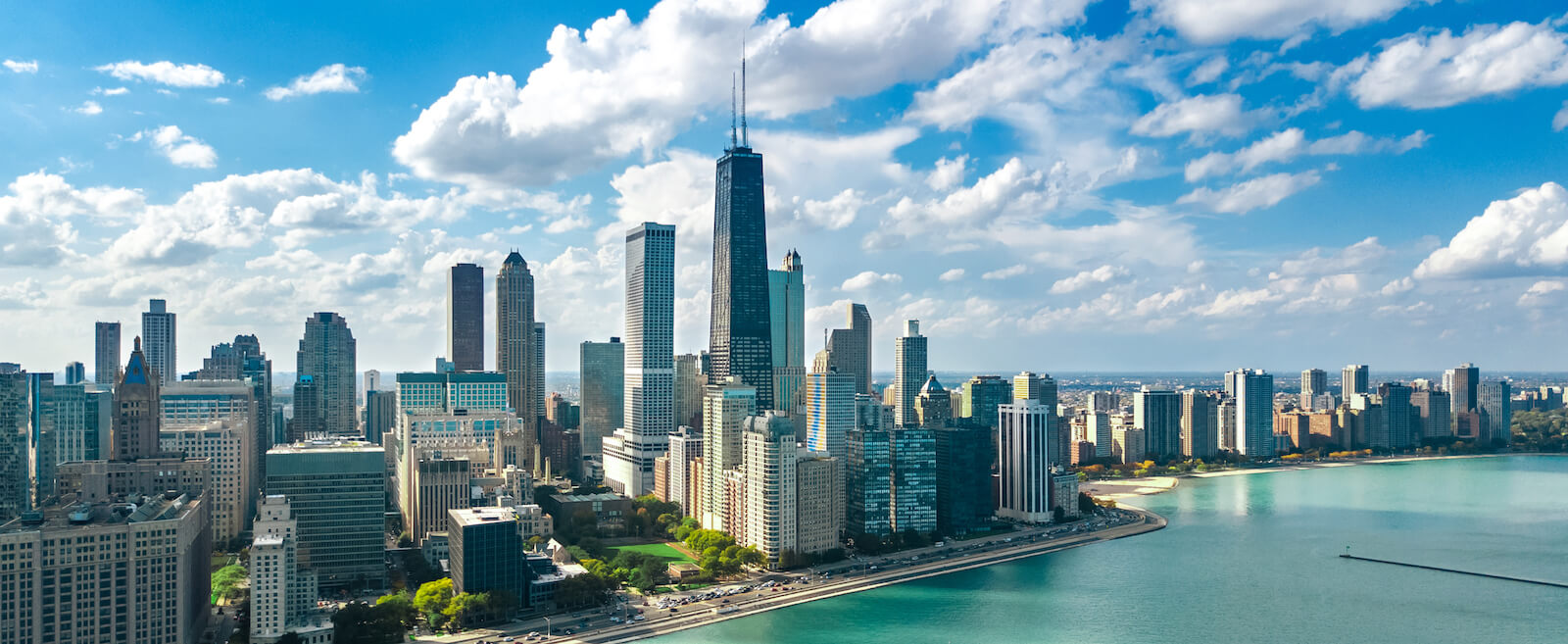 Chicago skyline landscape