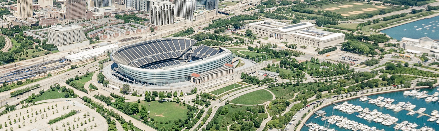 Soldier Field landscape chicago