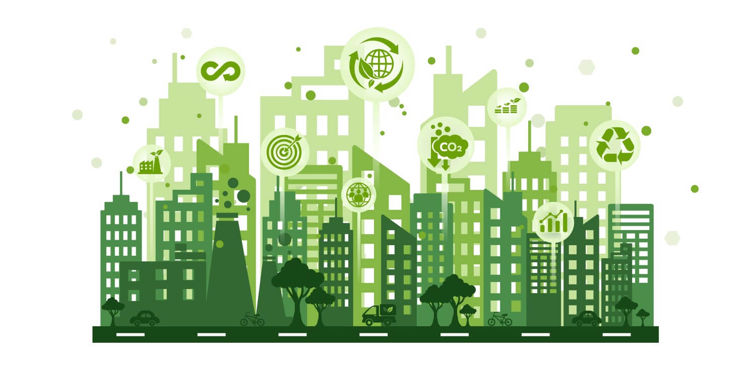 Climate Change and Sustainability Task Force Subcommittee banner Climate change go green downtown