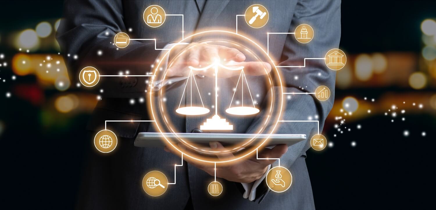 Nonlawyer Ownership of Law Firms Task Force banner Digital scale of justice