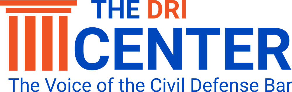 The DRI Center The Voice of the Civil Defense Bar logo