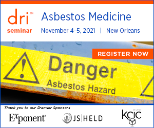 DRI Asbestos Seminar