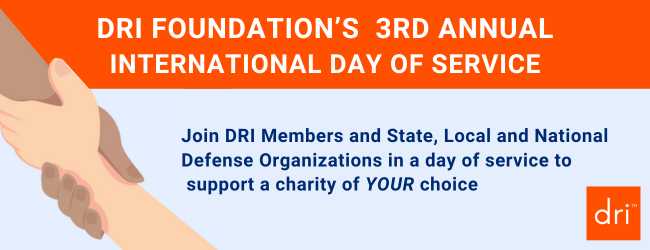 Join DRI Members and SLNDOs in a day of service to support a charity of your choice