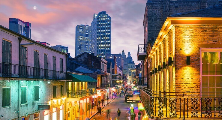 Landscape of New Orleans