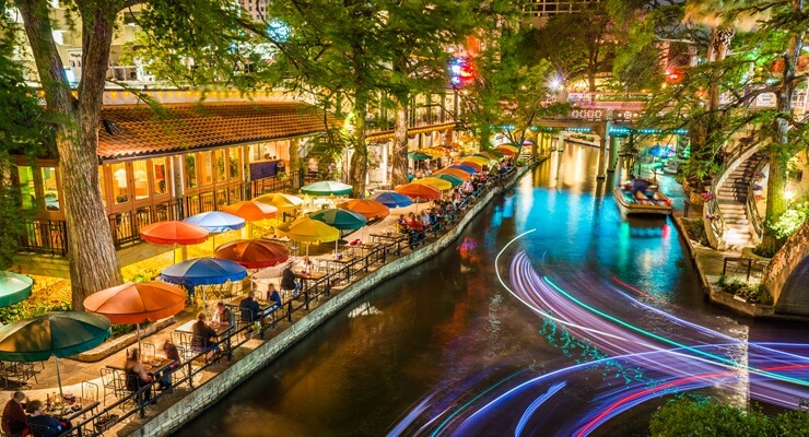 San Antonio riverwalk