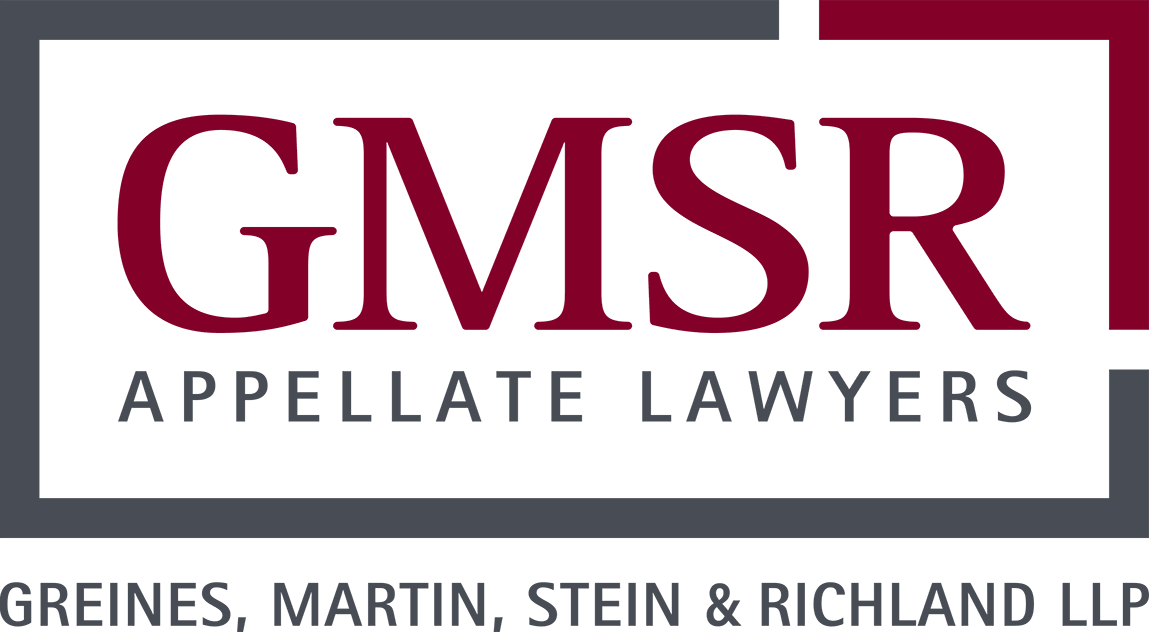 GMSR (Greines, Martin, Stein & Richland LLP) Appellate Lawyers