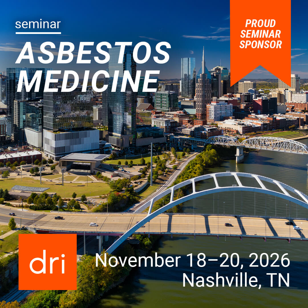 I'm a Proud Seminar Sponsor of 2026 Asbestos Medicine Seminar