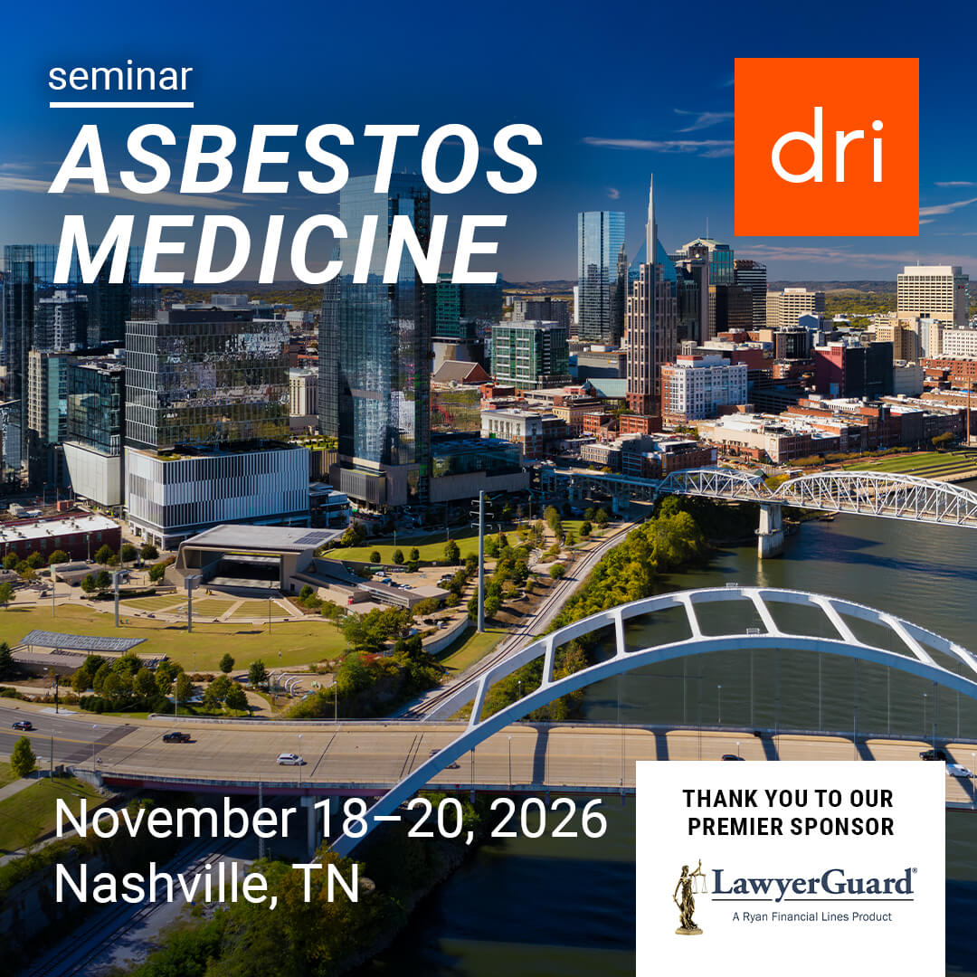 General graphic of 2026 Asbestos Medicine Seminar