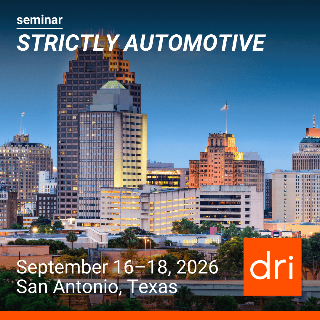 General graphic of 2026 Strictly Automotive Seminar