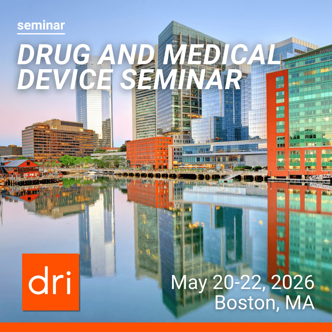 General graphic of 2026 Drug and Medical Device Seminar