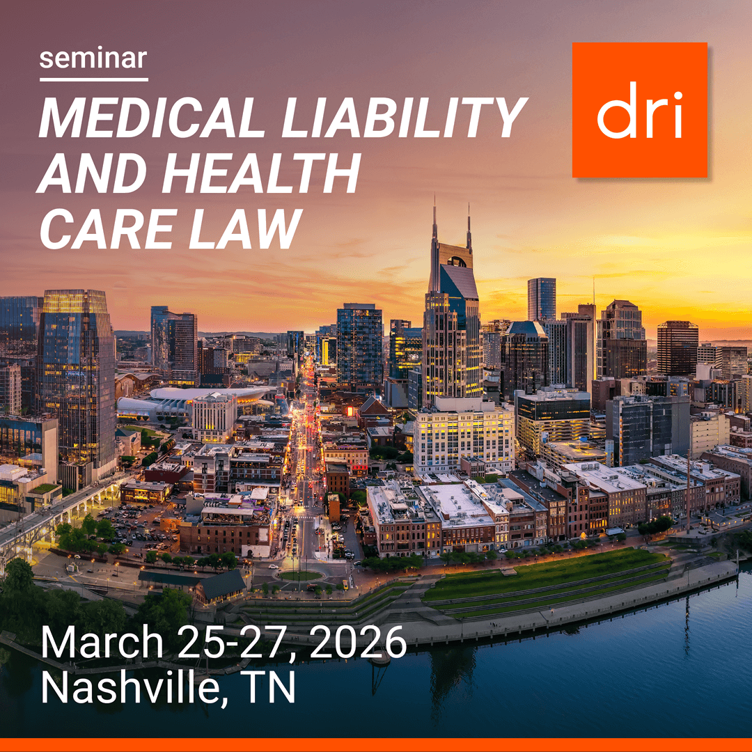 General graphic of 2026 Medical Liability and Health Care Law Seminar