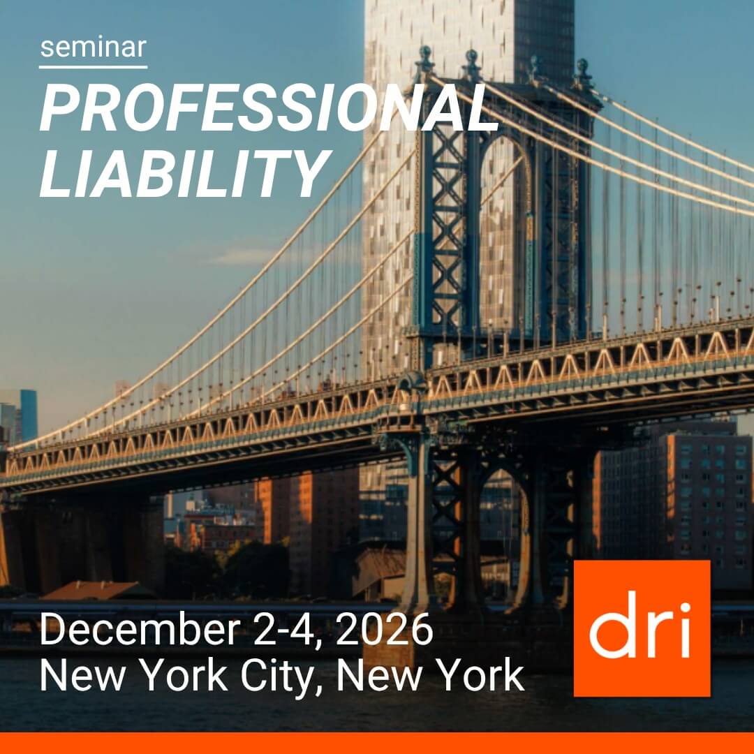 General graphic of 2026 Professional Liability Seminar