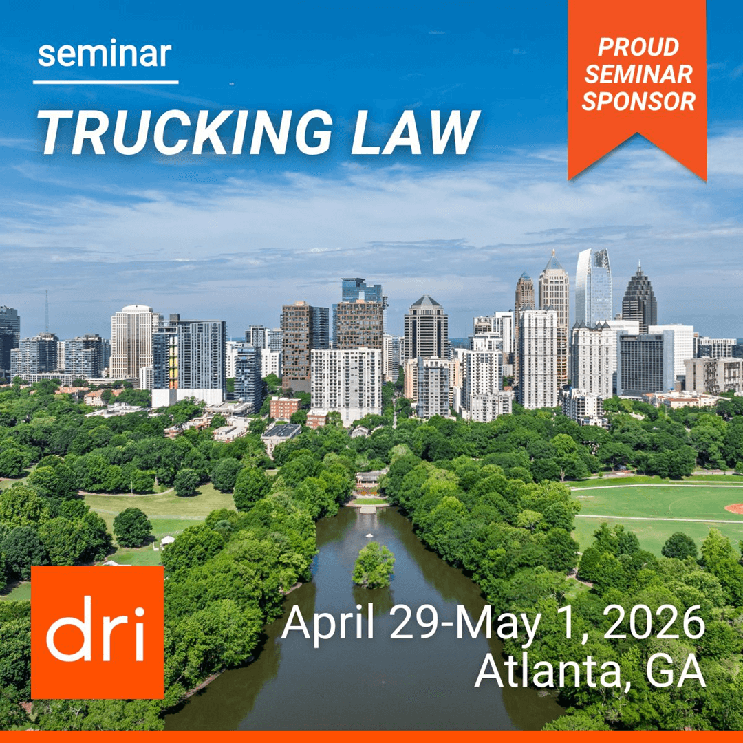 I'm a Proud Seminar Sponsor of 2026 Trucking Law Seminar