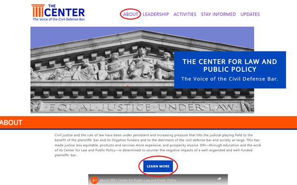 Center Website