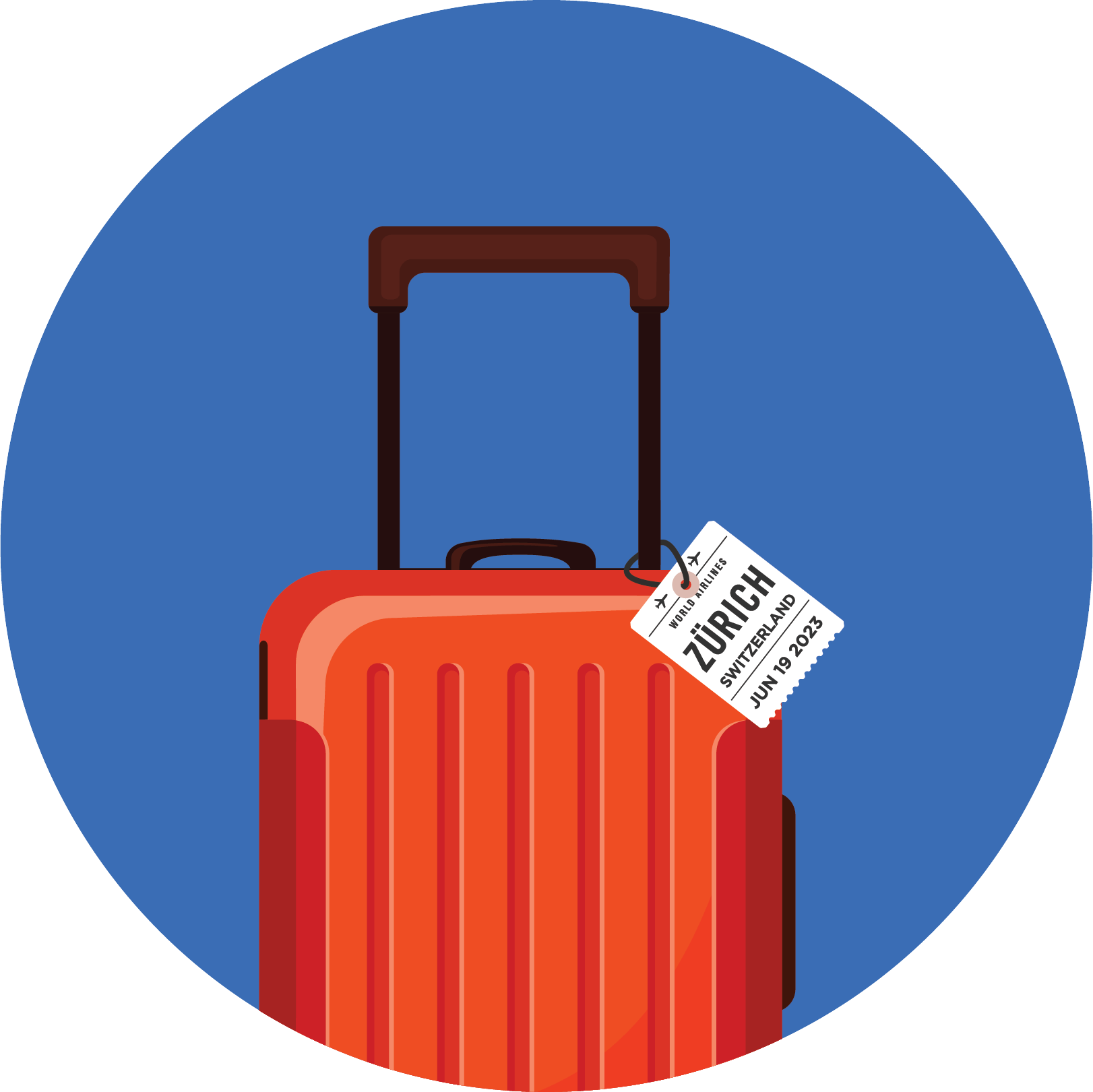 Luggage to Zurich icon