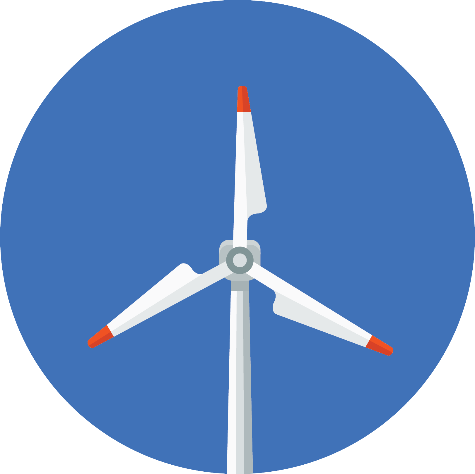Wind turbine icon
